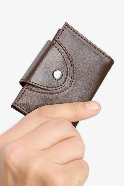 DeFacto Men's Faux Leather Card Holder F2972Axns