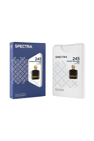 Spectra Pocket 245 Strong Feelings Oud EDP Perfume For Men - 18ml