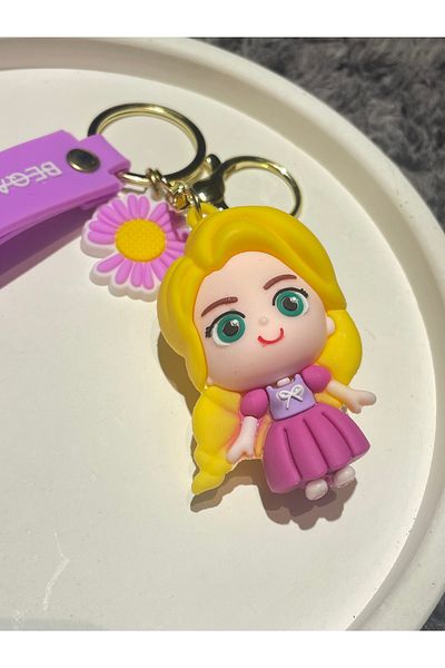 fezzstore Disney Princess Figure Keychain