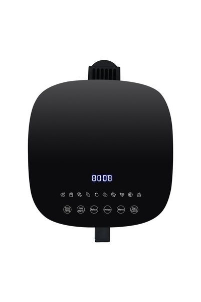 evvoli 8L Air Fryer with 10 Preset Programs, 1800W, Transparent Window, EVKA-AF8010T