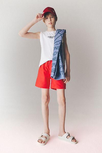 DeFacto Boy's Basic Plain Swim Shorts B7494A825Hs