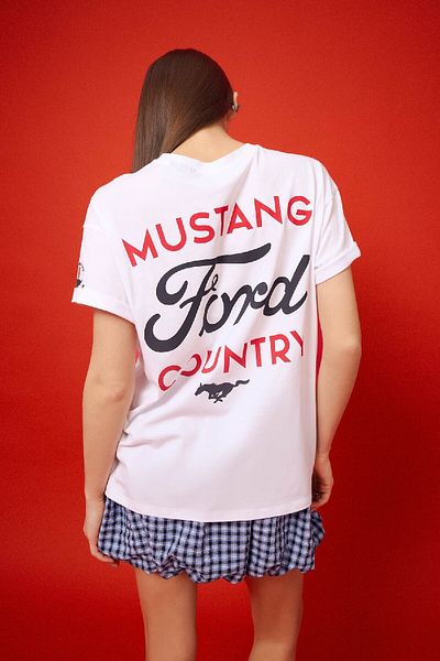 DeFacto Tricou cu imprimeu pe spate Ford Motor Company F2399AX25SM