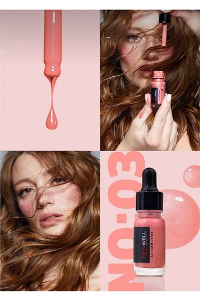 New Well Liquid Blush (Pearlescent) Advantageous Set No:02-03-06