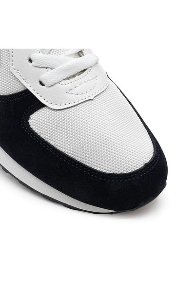 Tmall Pantofi sport pentru bărbați, cu inserții de plasă, B1299, albi