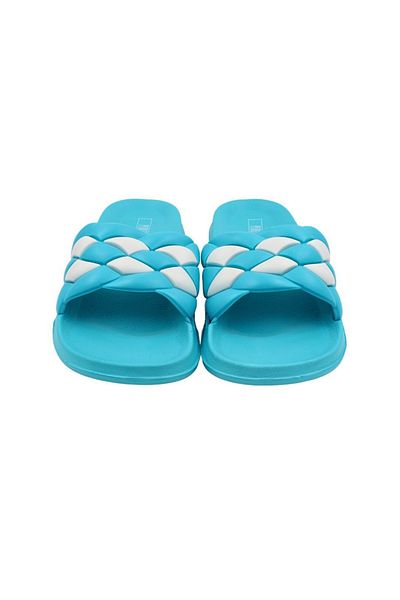 Perletti Women's slippers, turquoise, Perletti, 40 EU