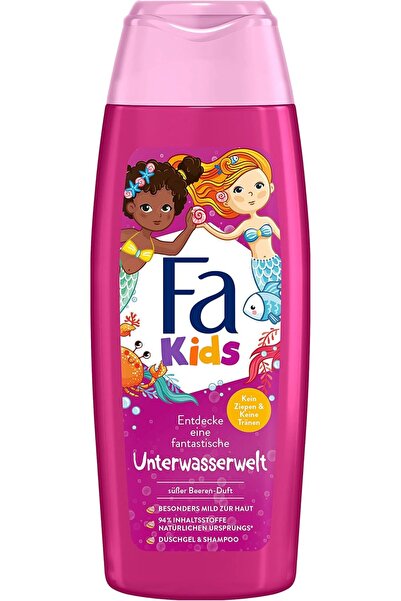 Fa Kids Shower Gel & Shampoo Berry Fragrance 250ml