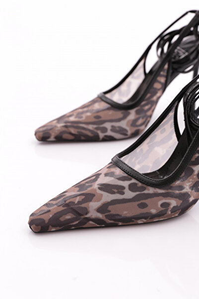 DGN Kadın Sivri Burun Topuklu Ayakkabı 22332859