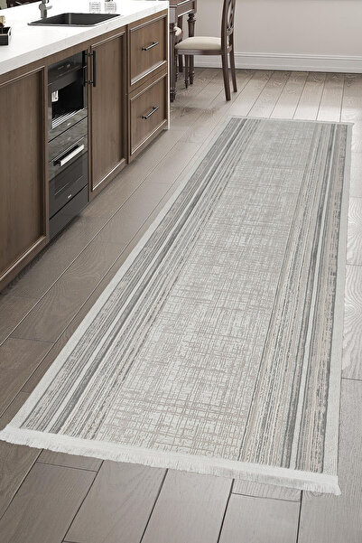 ünalcarpet Bambu Tarz Antialerjik Dokuma Kesme Yolluk Salon Hol Koridor Antre...