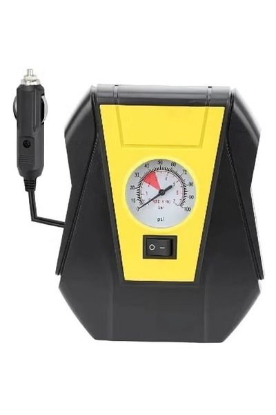Denx DX1790 air pump, 70 watts, pressure up to 100 PSI, with 3 meter cable for various tires