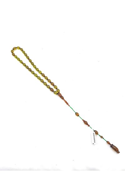 BONCADAS مسبحة كهرمان ناري مجعد