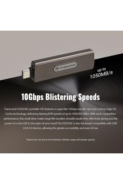 STOREMAX Sbl 512Gb External, Portable Ssd Esd330C USB 10Gbps Type-C Ts512Gesd330C Sblshp 1064356