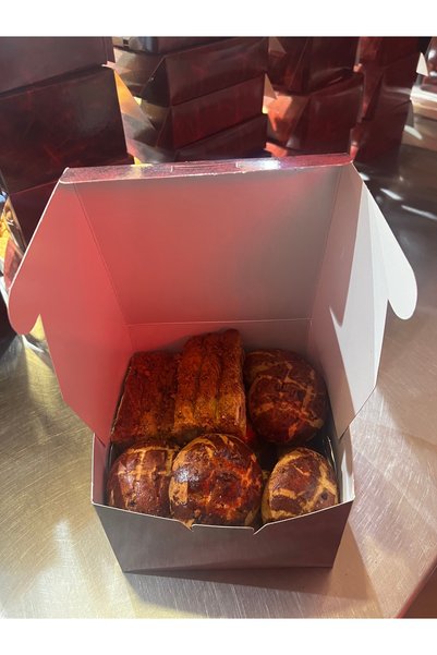 amasyaçörekçisi 1.5 Kg Haşhaşlı Cevizli Çörek Ve Cevizli Yuvarlak Amasya Çöreği Karışık