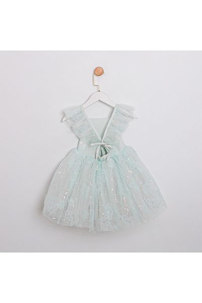 ministok Rugiada Back Tie Girl Dress