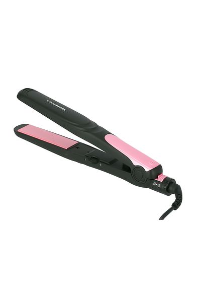 Olsenmark Ceramic Hair Straightener | 200°c Max | Slim, Portable, Anti-static Plates | 35w, Easy To Use