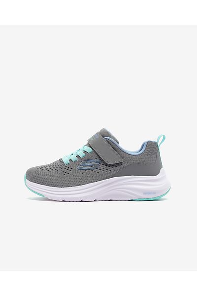SKECHERS Vapor Foam Big Girl's Gray Sports Shoes 303940L Gytq