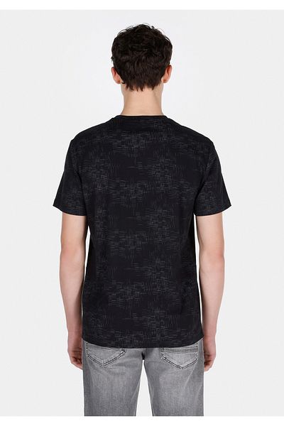 Colin's Regular Fit Round Neck Plain Men's Black Short Sleeve T-Shirt