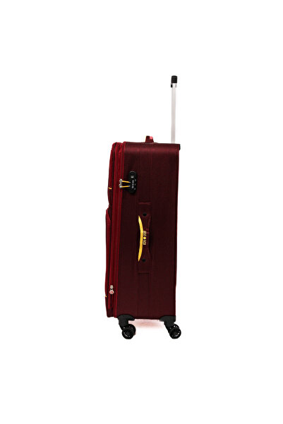 Lamonza Lime trolley 80x46x28 cm, 3.4 kg, expandable 30%, red / yellow