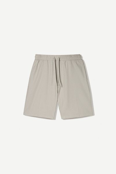 Bershka Textured Bermuda shorts