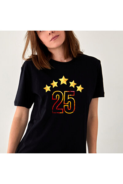 25. Şampiyonluk Özel Tasarım Kadın Tişört