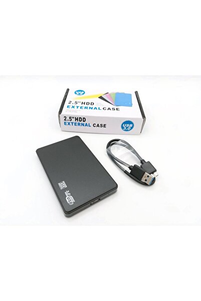 OEM 2.5 Hdd Kutusu Usb 3.0 Harici Harddisk Kutusu - Micro Usb 3.0 Giriş-beyaz