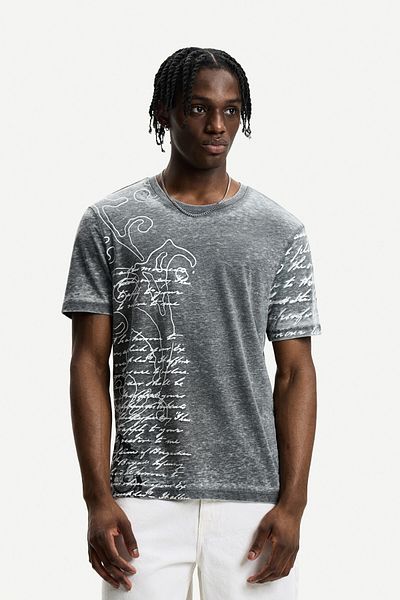 Bershka Short sleeve T-shirt with print
