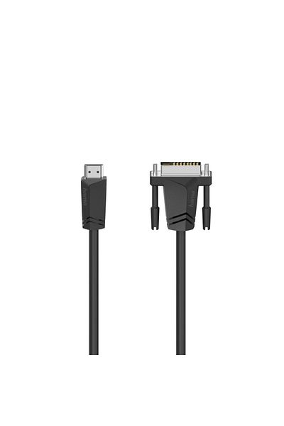 Hama Connecting Cable, HDMI Plug - DVI/D Plug, 1.5 m