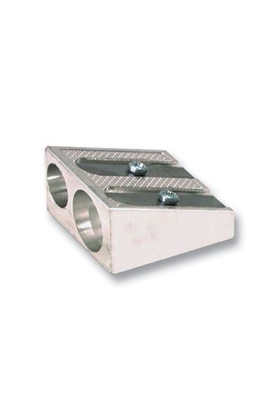 Limmy Metal Pencil Sharpener Double Eyed Pencil Sharpener - 1 Piece