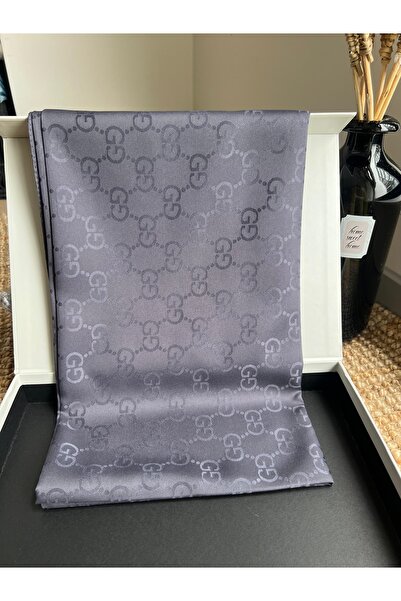 VaVscarfs G نمط الجاكار وشاح أنثراسايت