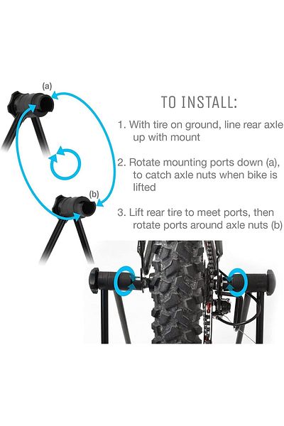 COOYA Bike Repair Stand, Adjustable Height Foldable Bike Work Stand for Bicycle Storage, Racing, Folding