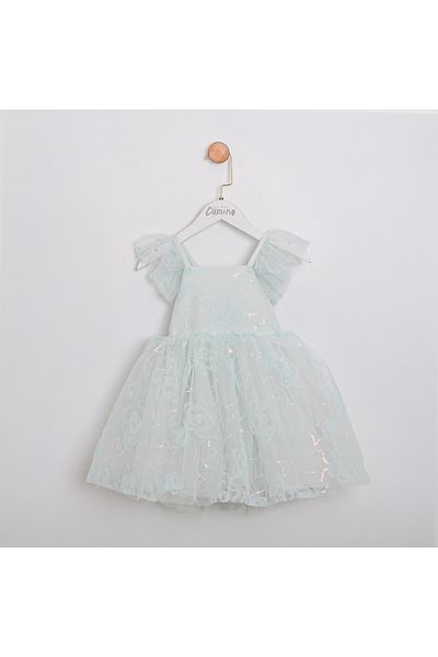 ministok Rugiada Back Tie Girl Dress