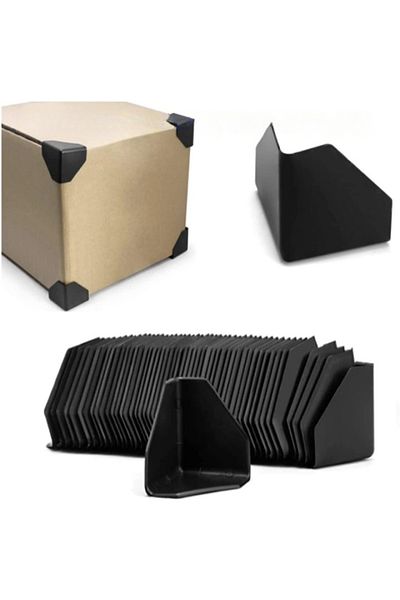 Empria Set Of Box Corner Protectors, Anti-collision, , 50 Pieces, 7.4x7.4x7.4x0.1 Cm