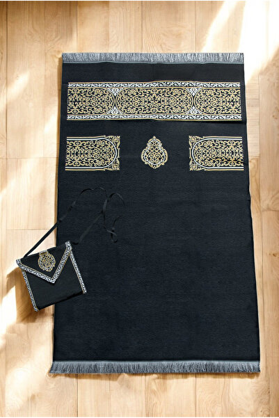 ihvan online Πανί προσευχής Kaaba Cover με τσάντα – Ύφασμα ταπετσαρίας, φορητ...