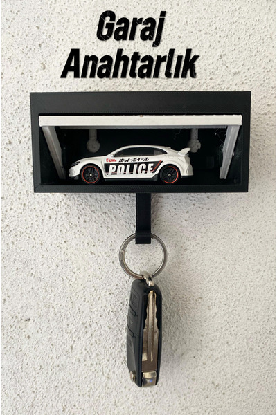 kutuTR POPÜLER GARAJ ANAHTARLIK 3D