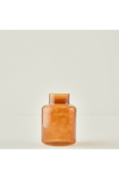 Bella Maison Γυάλινο βάζο Lore Amber (14x14x20 cm)
