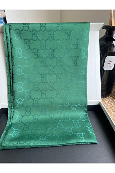 VaVscarfs وشاح جاكار بنمط G باللون الأخضر الزمردي