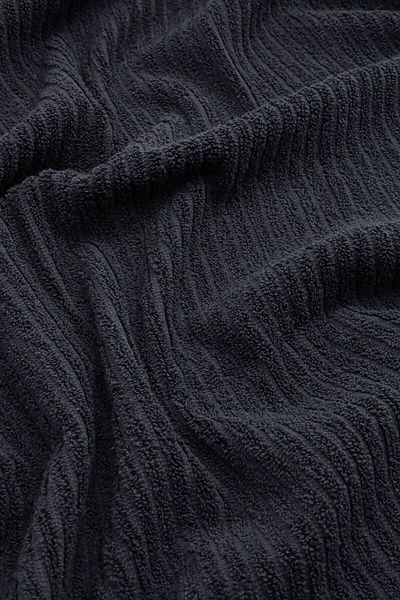 Nurpak Unisex Βαμβακερό Οικογενειακό Σετ Μπουρνούζι - Ανθρακί - Μέντα
