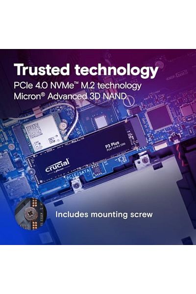 STOREMAX Ezg P3 Plus 1Tb Pcie Gen4 3D Nand Nvme M.2 Ssd up to 5000 Mb/S - Ct1000P3Pssd8 Ezsnshop 1065757