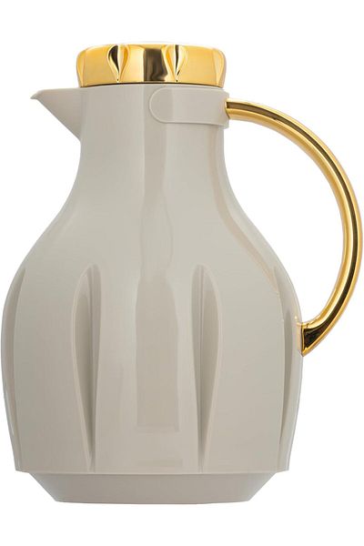 ALSAIF Al Saif Cookware Deva Coffee And Tea Vacuum Flask, Leak-proof And Keeps Drinks Hot, 1l, Light