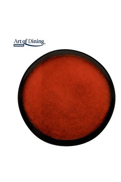 Heinner Set 4 x farfurie intinsa ceramica Heinner HR-LH-VF284, Volcano, 38 cm