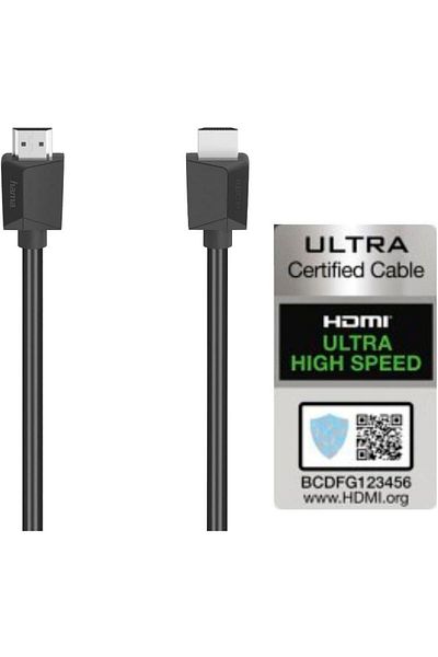 Hama 205005 High-Speed HDMI Cable with Ethernet, 1.5 Meter Length