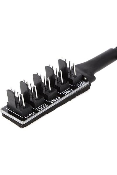 STOREMAX Ezg Fan Multiplexer Cable 4 Port Y Pwm Splitter 4 Pin Cpu 12V Switch Ide Molex - 4353 Ezsnshop 10