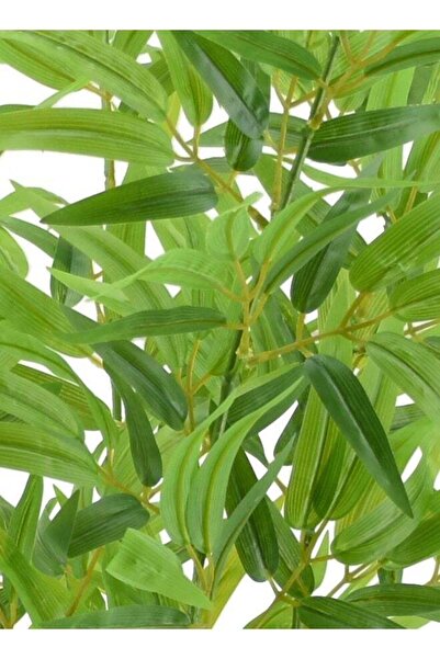 DRAMA HOME Artificial bamboo tree with white pot 120cm