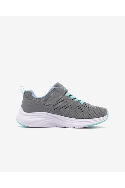 SKECHERS Vapor Foam Big Girl's Gray Sports Shoes 303940L Gytq