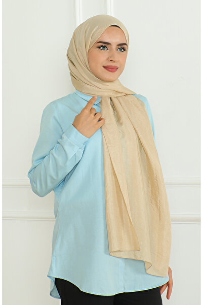 sefamerve Μπεζ σάλι Karaca - Μοντέλο 81058-06