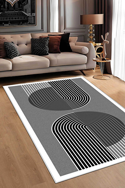 Evimle Makinede yıkanabilir kaymaz taban leke tutmaz mutfak halısı salon halı...