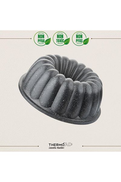 ThermoAD |   Sliced Cake Mold |   Gray |   26cm