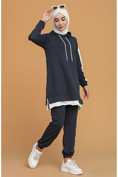sefamerve Σετ φόρμας Indigo Double - 21014-04