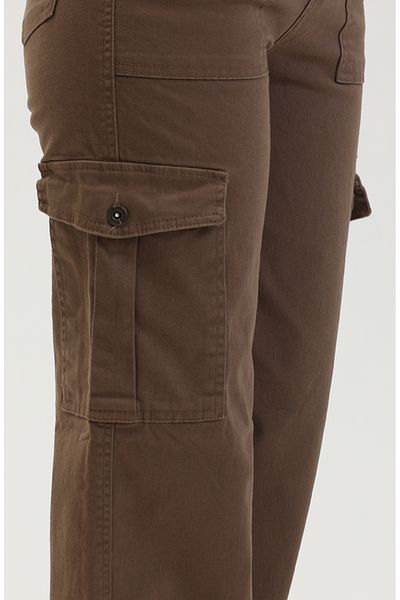 sefamerve Ανοιχτό καφέ Cargo Pocket Jeans - 3030-01