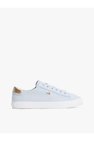 Tommy Hilfiger 100% Cotton Sneaker Shoes with Logo Shoes Fw0Fw08647 C1O