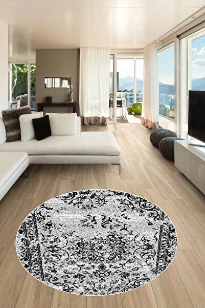 Hülya Home Dijital Baskı Yıkanabilir Kaymaz Taban Salon Halısı Mutfak Halısı ...